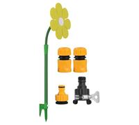 Irrigatore Daisy,Attrezzo Per Innaffiare Giardini Fioriti - di Irrigazione Rotante 360 Gradi per Giardino Cortile e Gioco