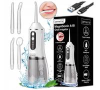 Irrigatore dentale portatile senza fili da 390 ml con USB Zenwire A18