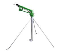 Irrigatore di irrigazione a 2 Pollici ad Alte Prestazioni con ugello Regolabile e Supporto 1.2M, Copertura idrica a 360 ° per Grandi Giardini, Prati, aziende agricole e frtetti