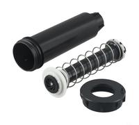 Irrigatore diffusore a punta da 1/4 con filettatura femmina da 1/2 pollice per irrigazione automatica del prato, gamma di spruzzo regolabile da 2,5 m a 5 m e controllo settoriale