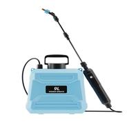 Irrigatore ergonomico alimentato a batteria impermeabile integrato leggero esteso potenziato diserbo elettrico ricaricabile regolabile cospargere intensità giardino