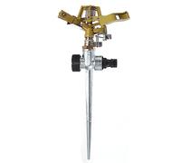 Irrigatore Giardino, Irrigatori da Giardino, Irrigatore a Battente, Regolabile a 360 ° Irrigazione Giardino Ideale per Giardini, Prati e Bordure, per irrigare aree fino a 530 m²