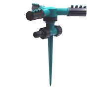 Irrigatore Giardino, Irrigatori da Giardino, Irrigatore a Battente, Regolabile a 360 ° Irrigazione Giardino Ideale per Giardini, Prati e Bordure, per irrigare aree fino a 530 m²
