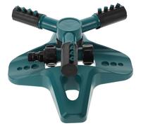 Irrigatore Girevole da Giardino 360 Gradi, Testina Automatica ABS Verde | Prato e Orto, Getto Costante ad Acqua, Struttura Robusta e Affidabile, Non Facile da Rompere
