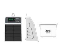 Irrigatore Impianto Solare Ricaricabile USB C con Timer per Balcone Giardini