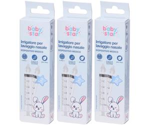 Irrigatore Lavaggio Nasale Baby Star 2 Pezzi 3x2 St