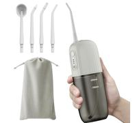 Irrigatore orale wireless per denti Irrigatore orale Vincitore del test Pulitore dei denti elettrico con 4 modalità e 3 marce IPX7 impermeabile portatile USB ricaricabile acqua filo interdentale per