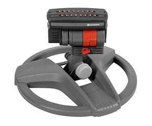 Irrigatore Oscillante Gardena Zoommaxx: Irrigatore Variabile per Diversi Requisiti e per Superfici da 9-216 M², Gittata 3-18 M, Getto 3-12 M (8127-20)