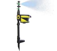 Irrigatore per acqua da giardino, rilevazione del movimento, dispositivo di spruzzo solare PIR Motion Activated Solar Spray con sensore a 120 gradi, impermeabile, facile da usare