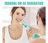 Irrigatore per Denti | Idropulsore Leggero Per Denti E Gengive | Per La Cura Delle Gengive E L'Igiene Dentale Adatto A Tutta La Famiglia E Principianti Per Casa Viaggio Bagno E Clinica Dentale