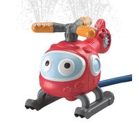 Irrigatore per elicottero per bambini, giocattolo per l'acqua da bagno, giocattolo da giardino all'aperto, spruzzatore a pressione rotante, 45 gradi, per Lawn Yard Parco, Piscina, Patio Beach Parco