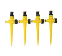Irrigatore per Giardino, Irrigatore Automatico per Giardino con Base a Punta Irrigatore per Prato per Cortile di Irrigazione per Ampie Aree Fuori Terra Copertura 'area a 360
