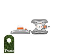 Irrigatore per prato BRADAS 450m² Irrigatore circolare Irrigatore a impulsi...