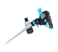 Irrigatore per Prato, Irrigatore Automatico e Automatico Irrigatore per Prato Rotante a 360° di Irrigazione Regolabile per Irrigazione di Prato, Vivaio Ed (Ugello in