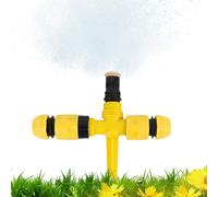 Irrigatore per prato, Irrigatori per giardino - Irrigatore automatico per acqua da giardino - da con controllo del flusso, portata ruotabile a 360 gradi, copertura di grandi aree