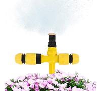 Irrigatore per prato - Irrigatori per | Irrigatori d'acqua per prati | Irrigatore oscillante rotante a 360 gradi Copertura 'acqua di irrigazione per giardinaggio Controllo del flusso