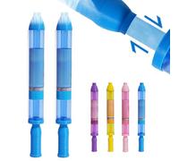 Irrigatore per prato， Nuovo giocattolo a spruzzo d'acqua in stile fuoco d'artificio 2025 for coppie, pistola a spruzzo ad alta pressione estraibile, giocattoli interattivi divertenti(Blue*2)