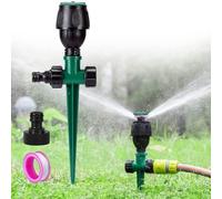 Irrigatore per prato per giardino, giardino, prato, irrigatore a picchetto, asilo nido e agricoltura, ugello 550 litri all'ora