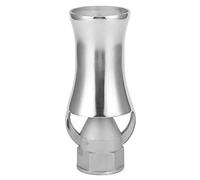 Irrigatore per stagno con testa di spruzzo d'acqua regolabile, ugello a fontana a forma di cedro in acciaio inossidabile per la decorazione del giardino esterno e la progettazione (Seta interna da 1