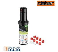 Irrigatore Pop-up a Turbina da Giardino a Scomparsa Telescopico a Impulso 3/4"