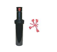 Irrigatore POP UP DINAMICO a turbina MINI PRO da 1/2" più 5 ugelli regolabile