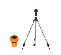 Irrigatore robusto del treppiede del metallo con il connettore a tenuta stagna regolabile da 1 pollice per l'irrigazione del giardino ABS+PP spruzzatore del giardino