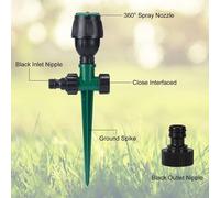 Irrigatore Spike efficiente per Irrigatori d'Acqua rotanti da Giardino 360