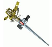 IRRIGATORE A SETTORE CIRCOLARE SU PUNTALE IN ALLUMINIO DA 0°-360° COD.1483122