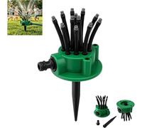 Irrigatori, 360 Multi Directional Lawn Sprinkler, Even Watering for Yards & Gardens with Adjustable Spray Heads for Quick Setup & Summer Cooling (1 PCS)