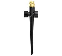 Irrigatori Automatici Da Esterno In Metallo Puro, Base A Punta, Ugello In Regolabile, Copertura A 360° Per Irrigare, Patio E Giardino