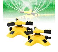 Irrigatori da giardino per prati, irrigatori da giardino Irrigatori rotanti per prato regolabile a 360 gradi automatico a 3 bracci sistema di irrigazione per giardino fattoria