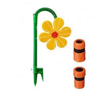 Irrigatori per bambini da giardino, Irrigatori per bambini da giardino, Irrigatore per prato e di girasole - Design a picchetto Uso stabile, Copertura regolabile, Divertenti giochi d'acqua c