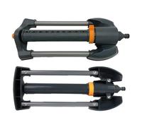 Irrigatori per prato per cortile, irrigatore oscillante per giardinaggio, irrigatore multiuso per prato, serra, ortaggi, cortile, piscina, patio, ponte, cantiere