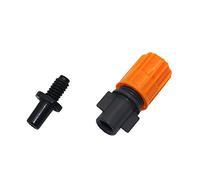 Irrigazione a goccia for giardinaggio, 50 pezzi, ugelli for nebulizzazione da 6 mm, abbinati a connettori for acqua da giardino da 6 mm, irrigatori for umidificazione, rimozione della polvere e raffre
