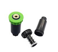 Irrigazione a goccia for giardinaggio 90 180 360 gradi Abbellimento Pop-up Sprinkler Head 1/2 pollice filettatura interna Gear Drive Giardino Acqua Irrigazione Ugello Prato 15 pezzi