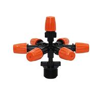 Irrigazione a goccia for giardinaggio, ugello da giardino regolabile con filettatura esterna da 1/2 pollice, ugello for serra, irrigatore da giardino, 30 pezzi