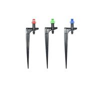 irrigazione da giardino 20 ugelli nebulizzatori da 90/180/360 gradi, picchetto da 11 cm, attacco da 1/4'', connettore for tubo flessibile, irrigazione da giardino, irrigatore for serra(90 degrees)