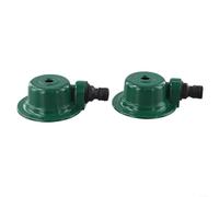 Irrigazione da giardino efficiente con 2 confezioni di irrigatori per prato, copertura a 360 gradi per ottenere i migliori risultati