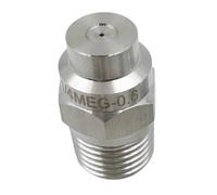 irrigazione da giardino Ugello a getto dritto con filettatura maschio da 1/4", ugello a spruzzo conico pieno da 0 gradi(1.2mm)
