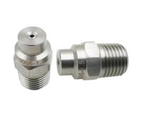 irrigazione da giardino Ugello di spruzzo ad alta pressione MEG, getto pieno, ugello a getto dritto, ugello a cono pieno da 0 gradi, ugello di lavaggio, 1/4"(3.6mm)