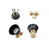 irrigazione da giardino Ugello elettrico for spruzzatore Ugello ad alta pressione Cyclone nero Atomizzazione fine regolabile(1pc domestic)