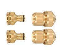 Irrigazione in ottone Connessione Rapida Approcci Per Tubi Acqua Giardino E Lattine Design Costruzione Ad alte prestazioni Tubo Esterno Riparazioni Raccordi Ottone