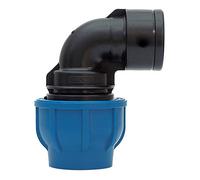 Irritec Gomito Compressione PP PN16-32 x 1 Femmina - Raccordo Tubi polietilene Curva