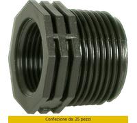 IRRITEC Raccordi Nylon Riduzione M / F 1 per 3 / 4 pz 25 IR62320D0N32C