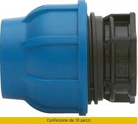 IRRITEC Raccordi Nylon Tappo Terminale mm 32 Pezzi 10 IQ9212000320