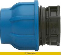 IRRITEC Raccordo Nylon Tappo Terminale mm 20 Placchette 5 BLGHU1281