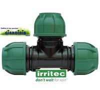 IRRITEC TEE a 90° CONNECTO VERDE A COMPRESSIONE 75 x 75 x 75