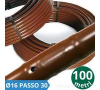 Irritec TUBO ALA GOCCIOLANTE 16 PASSO 33 IRRIGAZIONE A GOCCIA AUTOMATICA GIARDIN