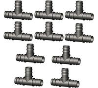 Irritec ZW PP 16 - 16 - 16, Portagomma, Raccordo a T, 10 pezzi