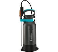 Gardena Irroratore a Pressione 5l Comfort: spruzzatore a Pressione con poggiapiedi Integrato, Impugnatura della Lancia incl. Funzione di bloccaggio, Tracolla e valvola di Sicurezza (11130-20)